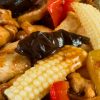 Pui Cu Legume